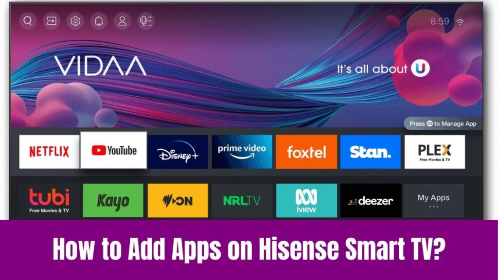 Add Apps on Hisense Smart TV