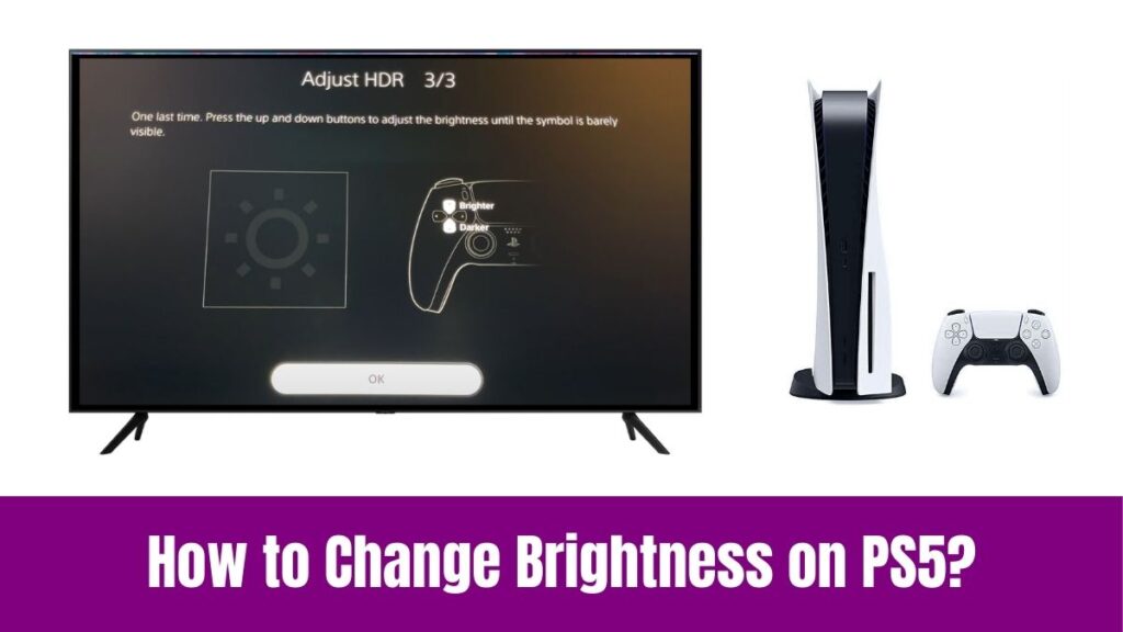 Change Brightness on PS5